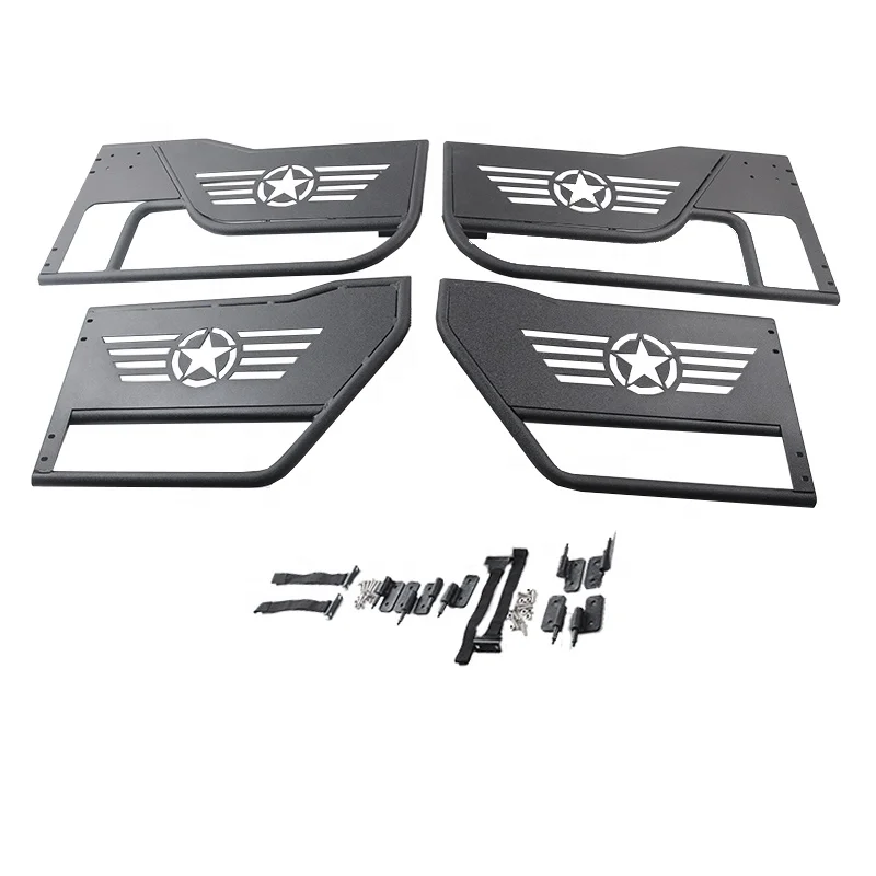 

Hot Sell Half Door For Jeep Wrangler JK 07+ Accessories Five Star Tubular Door For JK