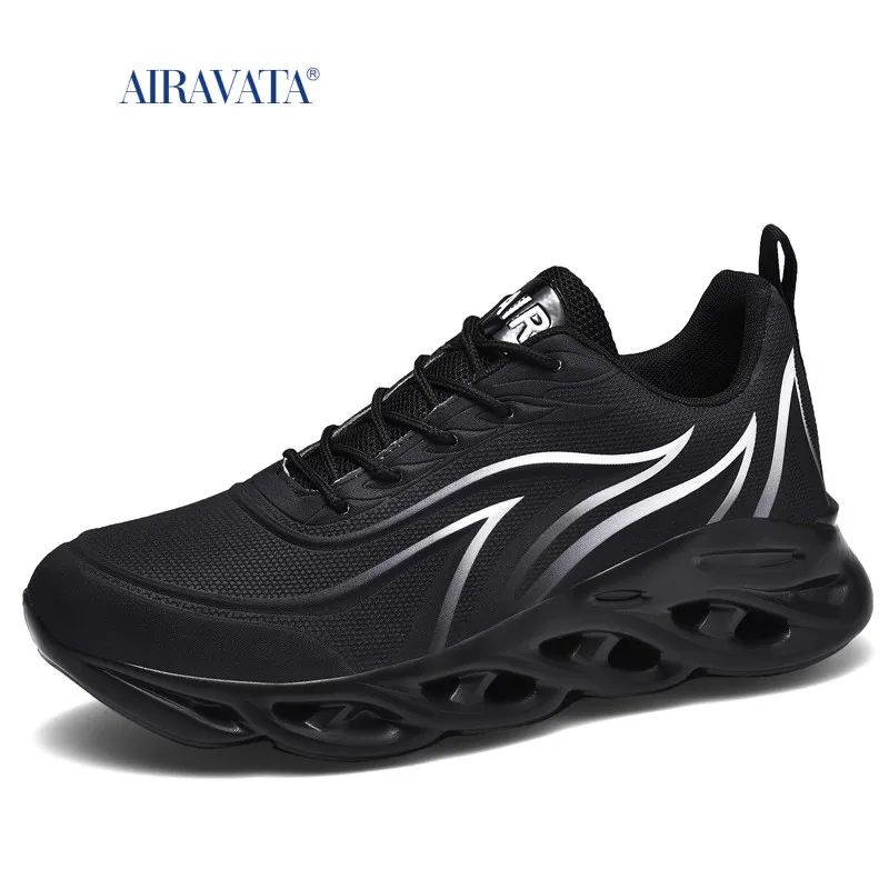 Sneakers Men Flame Printed Sneaker Flying Weave Sports Shoes Comfortable Running Shoes Outdoor Man Athletic Shoe Zapatillas