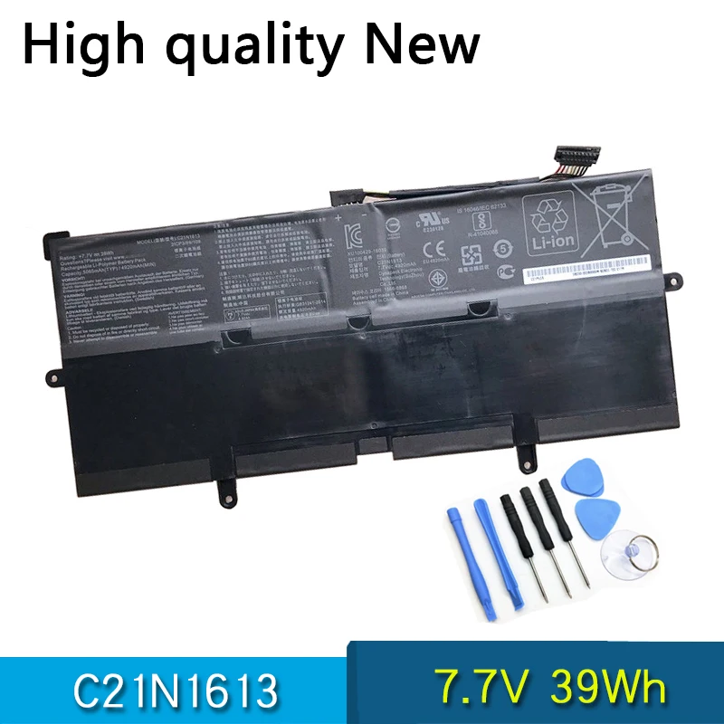 

NEW C21N1613 Laptop Battery For ASUS Chromebook Flip C302 C302C C302CA C302CA-DH54 C302CA-DH75 C302CA-DHM3 7.7V 39Wh