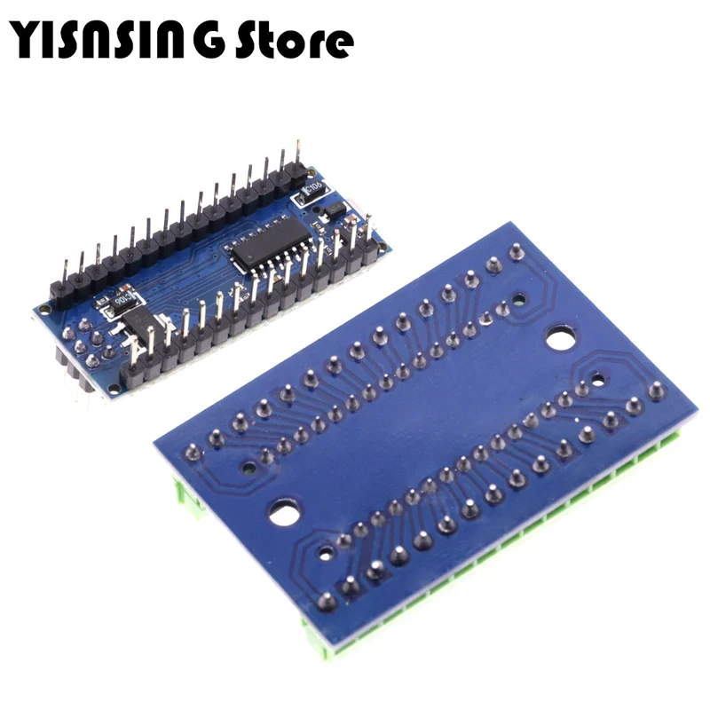 Плата расширения для контроллера NANO IO Shield V3.0 3 0 простой удлинитель Arduino UNO AVR ATMEGA328P