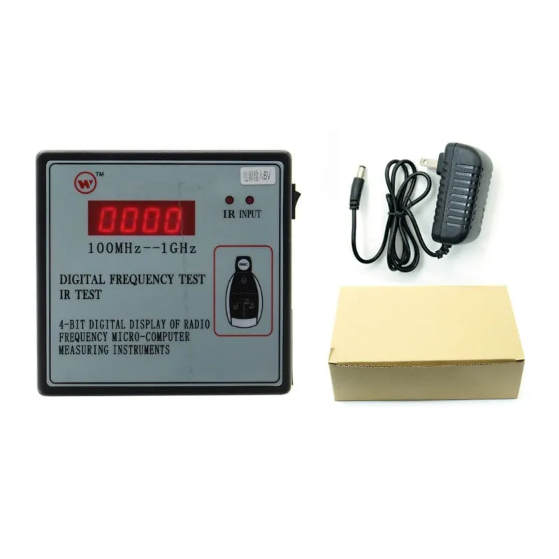

Car IR Infrared Remote Key Frequency Tester Remote Control Digital Frequency Test (Frequency Range 100-1000MHZ)
