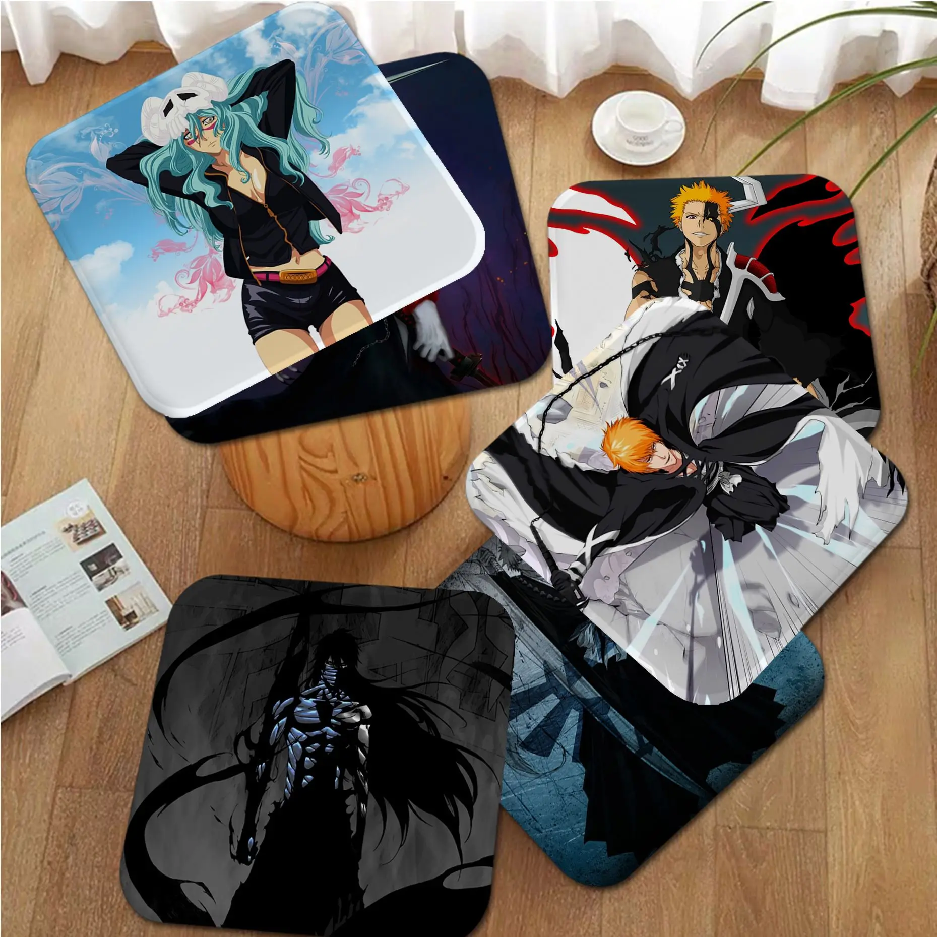 

Bleach Nordic Printing Sofa Mat Dining Room Table Chair Cushions Unisex Fashion Anti-slip Sofa Decor Tatami