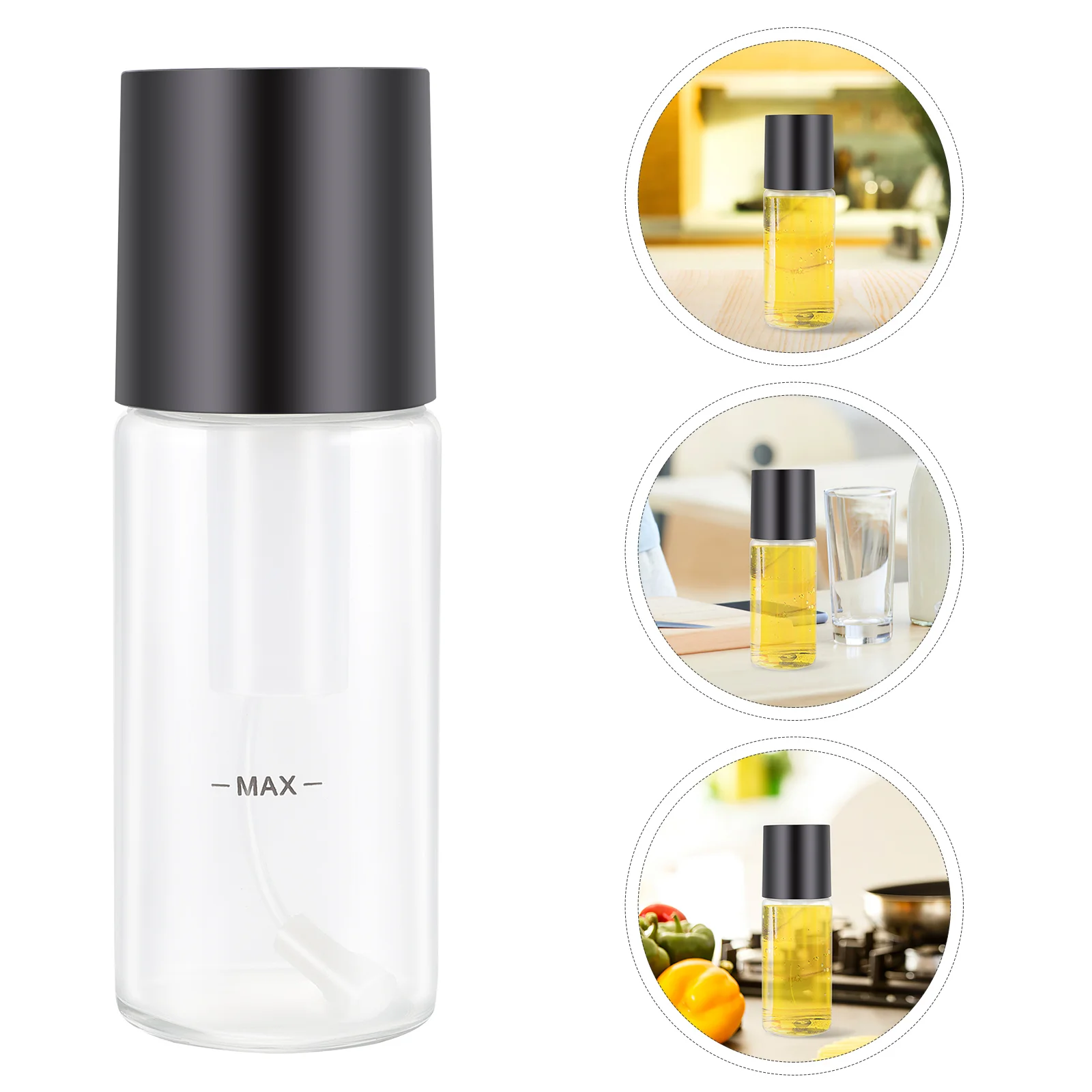 

Oil Vinegar Bottle Dispenser Olive Cooking Cruet Sprayer Pot Spout Decanter Leakproof Pourer Seasoning Jar Kitchen accessories