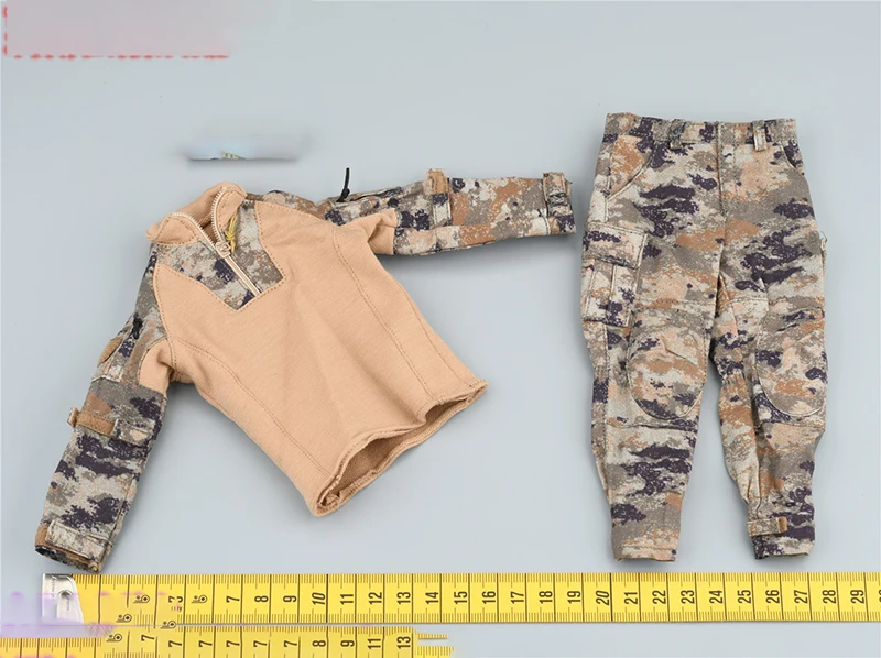 

1/6 Scale Men's Uniform Coat Pants Set Model for 12''Figures DIY Accessories