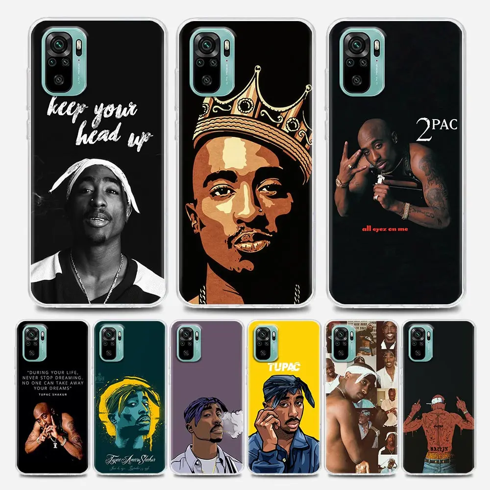 

Yinuoda Rapper 2pac Tupac Clear Phone Case for Redmi Note 7 8 9 10 5G 4G 8T Pro Redmi 8 8A 7A 9A 9C K20 K30 K40 Y3 10X Silicone