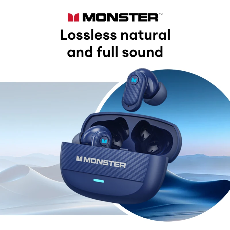Выбор Monster XKT19 Bluetooth V5.4 Беспроводные наушники Спортивные Игровые с