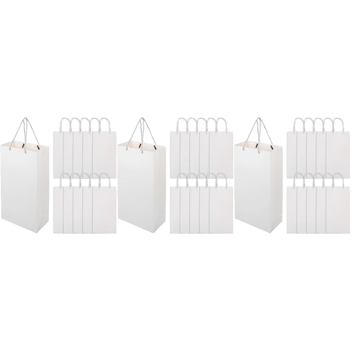 

30 Red Gift Bags Packing Bags Kraft Paper Bags Red Wrapping Gift Bags