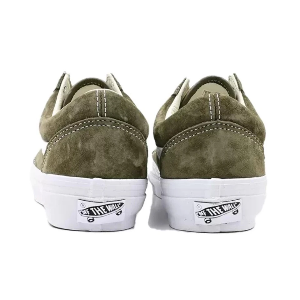 Фото Оригинальные парусиновые кроссовки Vans Old Skool для скейтборда с низким вырезом унисекс, женская и мужская обувь, кроссовки VN000CQDCHZ №3