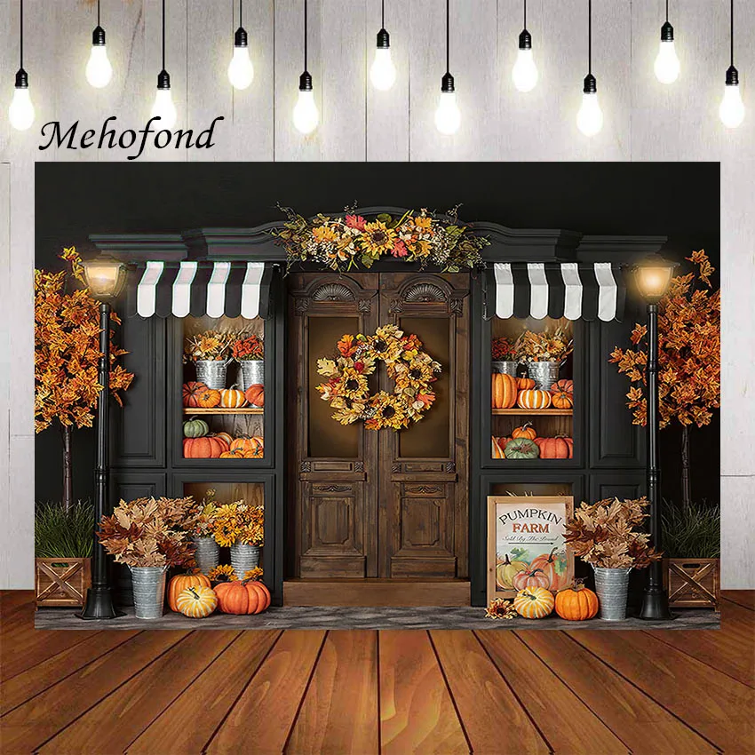 

Фотофон Mehofond Осенняя Тыква магазин осенние кленовые листья детский портрет День Рождения Вечеринка Фотостудия