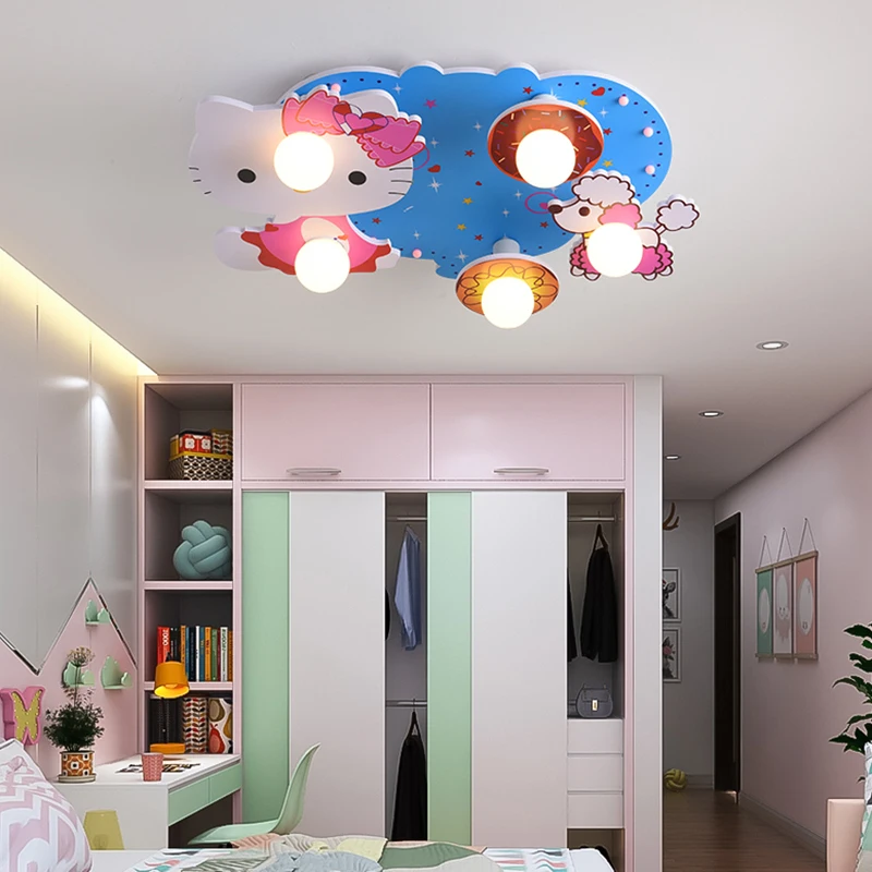 

Художественная светодиодная люстра, подвесной светильник для детской комнаты, комнатное украшение для спальни, детской комнаты, гостиной