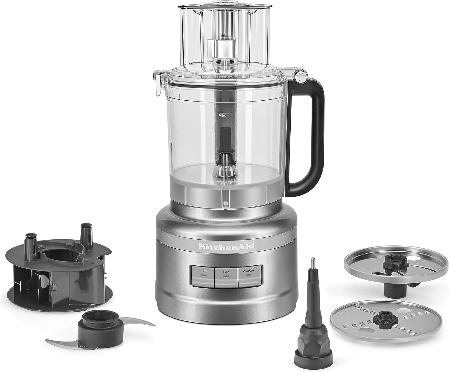 

Free shipping Cup Food Processor, Contour Silver