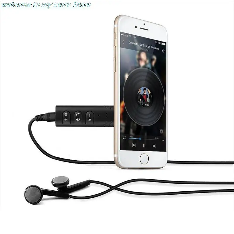 

Hot Music Adapter Bluetooth Car AUX Mini Bluetooth Audio Receiver Bluetooth Transmitter Handsfree Bluetooth Car Kit