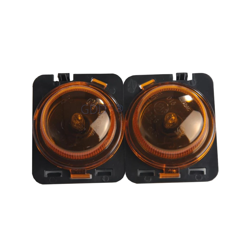 

1 Piece Free Bulbs Side Front Fender lamp Turn Signal Light for Wrangler-JK 2007-2015 Halogen Marker Side Lamp Clearance Lights