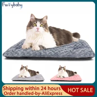soft pet pad blanket bed mat dog cat sofa cushion home flannel thickened rug keep warm puppy supplies casa gato machine washable