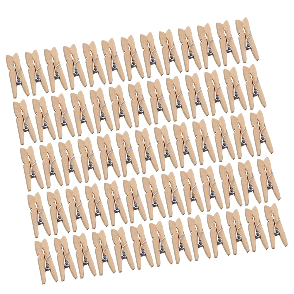 

Photo Mini Clips Wooden Clothespins Clothespinsmall Clip Wood Picture Pegs Peg Line Scrapbooking Clothing Notes Holder Holiday