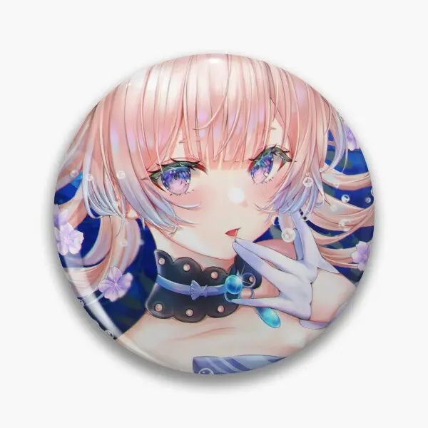 

Мягкая пуговица Genshin Impact Sangonomiya Kokomi, булавка для шляпы, украшение, милая мультяшная металлическая бижутерия, булавка для лацкана, забавный мо...