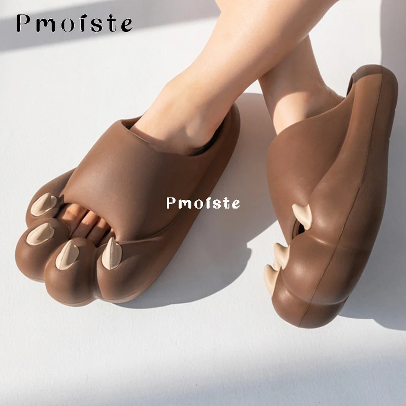 Women's Cat Slippers for Home Platform Cloud Summer Shoes Outdoor Designer Slides Non-slip 2023 EVA Slipper Wear-resistant