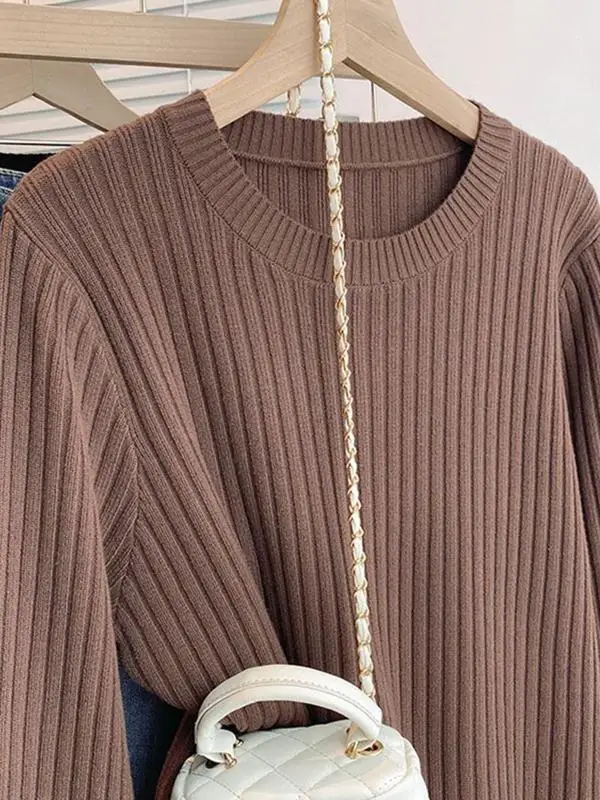 Maillard свитер с круглым вырезом и разрезом на молнии плечах вязаный женский