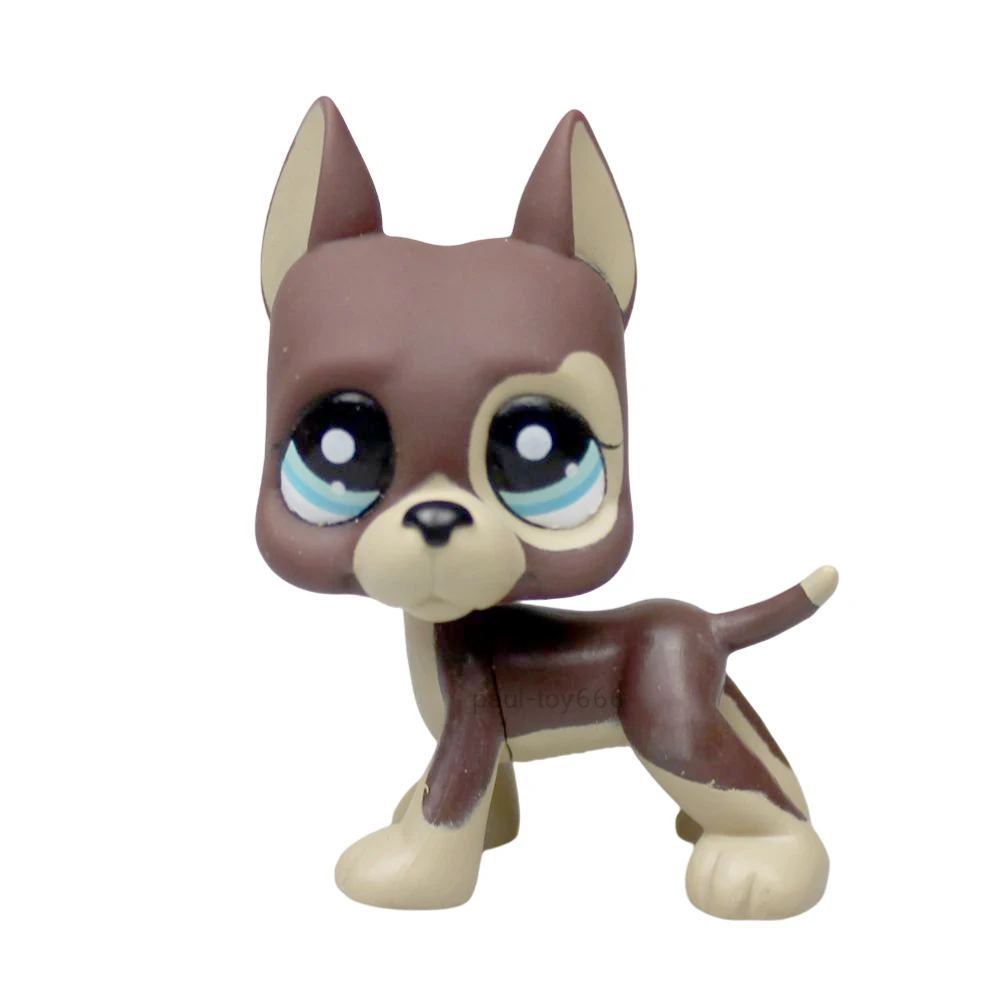 Миниатюрные животные зоомагазин коричневые огромные рандомные щенки lps #577 #750 #184