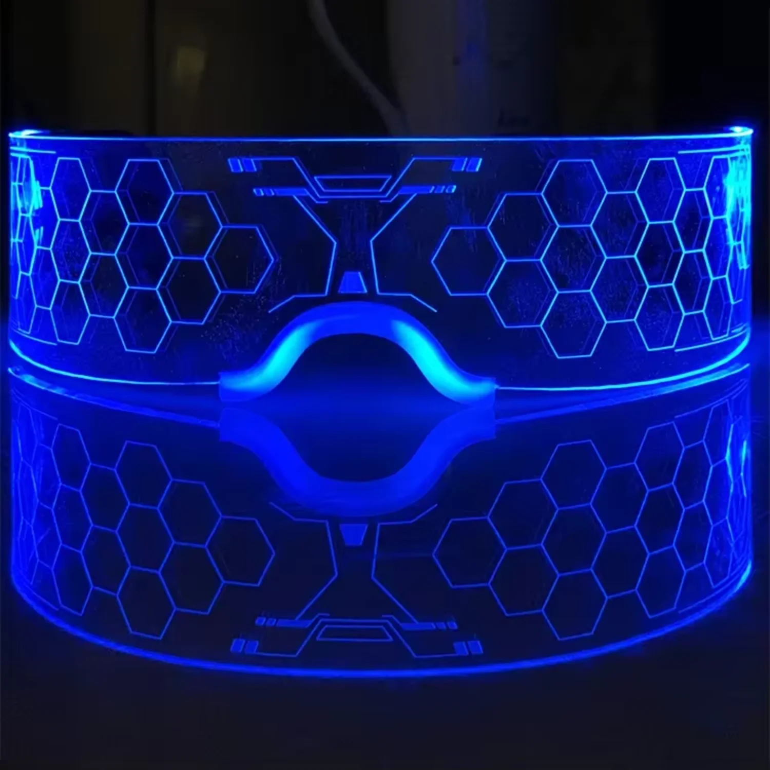 Светящиеся светодиодные очки фестиваль для товаров лампа из рисовой бумаги