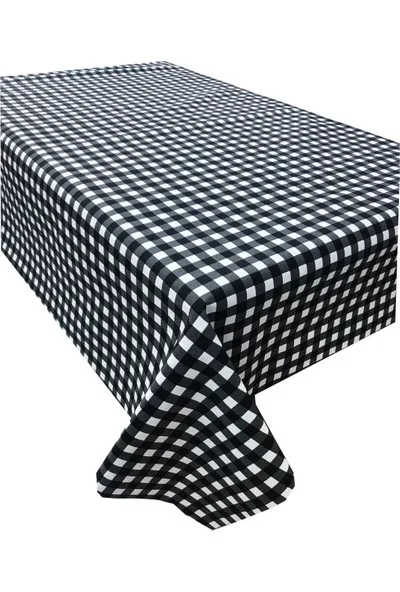 

Zeren Home Cube Black White Carefree Table Cloth 70x120 cm