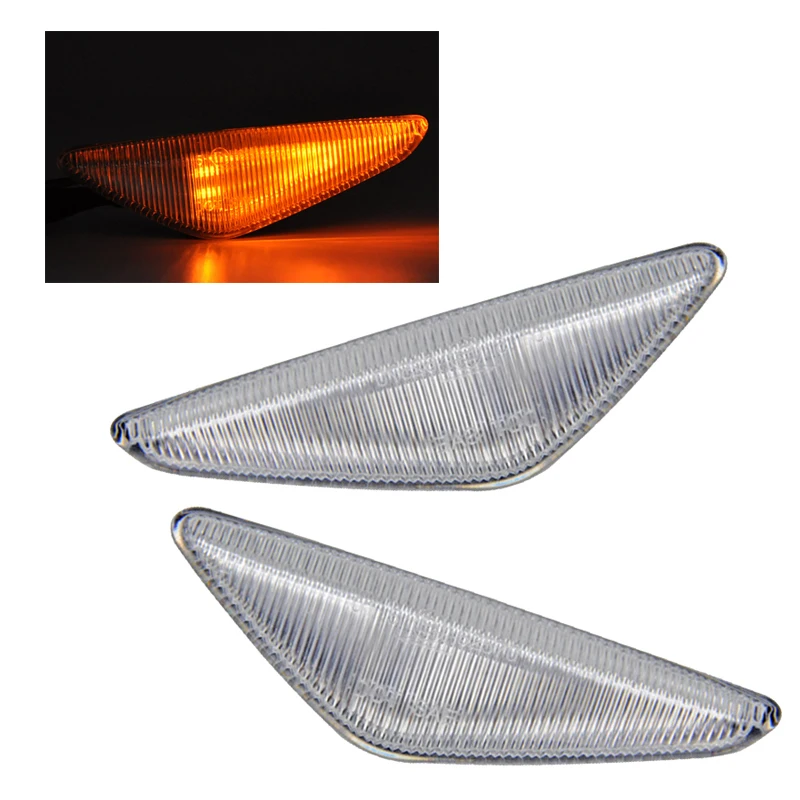 

63136920685 12 в боковой габаритный фсветильник рь указатель поворота лампа поворота 63136920731 Подходит для BMW 3-Series E46 Cabrio Coupe прозрачная линза