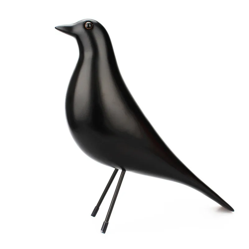 

Деревянные фигурки птиц середины века, дом, птица, фигурка животных, голубь мира, Европейский талисман, Декор для дома, бара, кофе, декоративн...