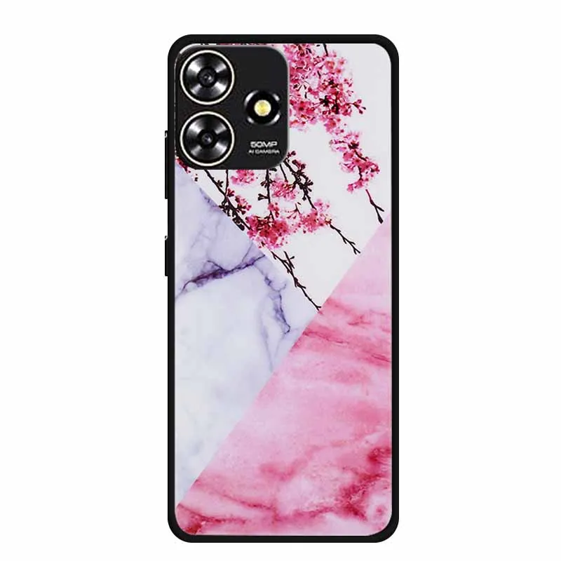 Фото Крутой силиконовый чехол для ZTE Blade V50 Design 4G, мягкая задняя крышка с мраморным принтом для Blade V 50, умные чехлы, защитные чехлы №4