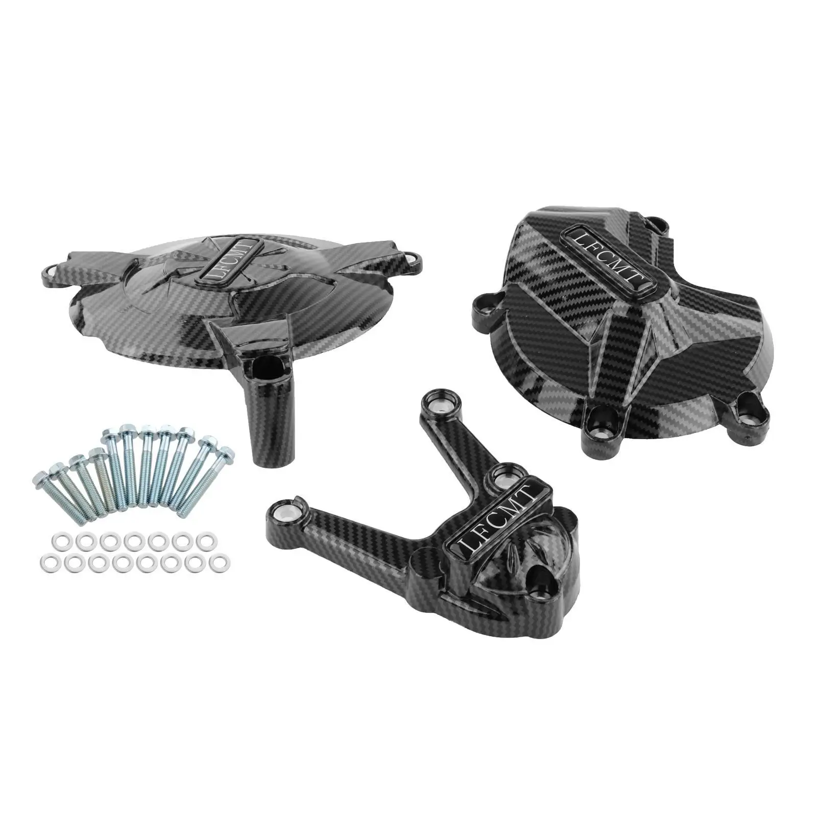 

3Pcs Engine Stator Side Cover Caps Motorcycles Parts for BMW S1000Rr