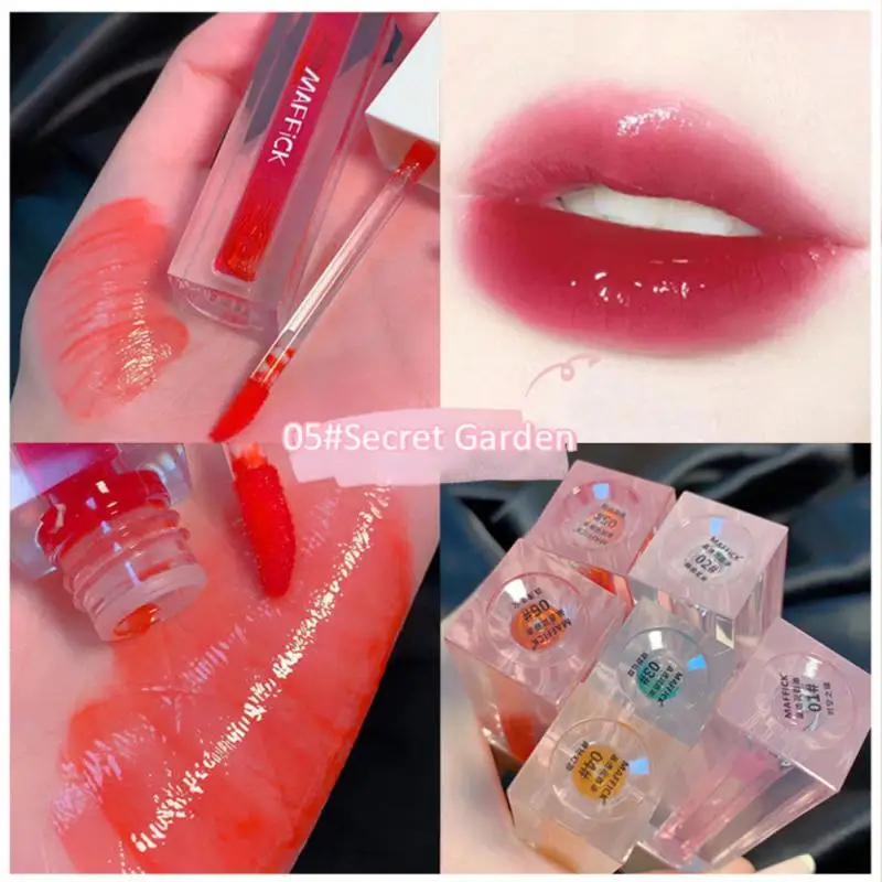 

MAFFICK Nutritious Lip Gloss Lip Tint Natural Moisturizer Lip Oil Long-lasting Plumping Lips Balm Cream Care Cosmetics Makeup