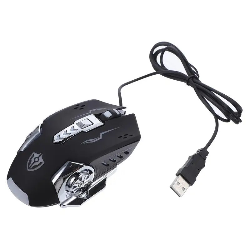 

1 шт., портативная электронная USB-мышь