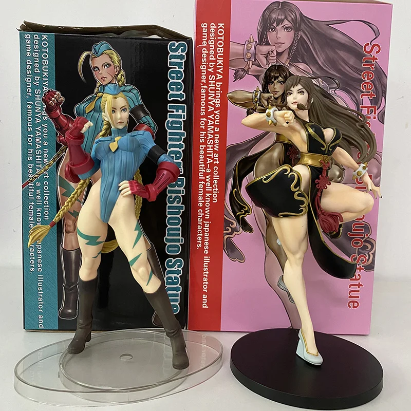 

Chun Li Cammy Action Figure Sexy Girl Game Cartoon Figure Collection Model Toys 23cm Desktop Ornament Birthday Gift Fot Friends