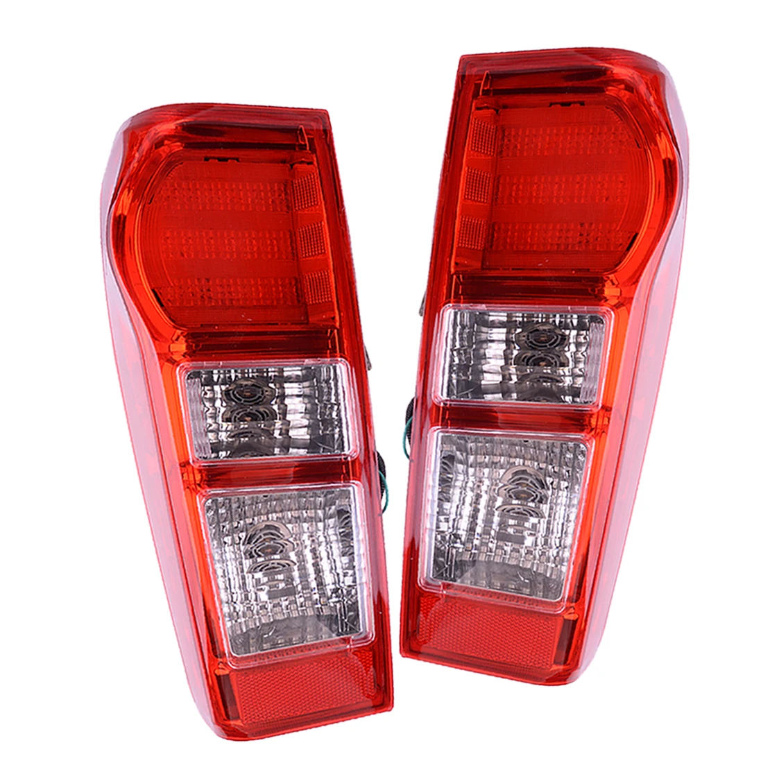 

DWCX 1 Pair 12V Red Lens LED Rear Tail Turn Signal Brake Lamps Lights Fit for Isuzu D-Max Ute 2018 2017 2016 2015 2014 2013 2012