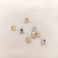 transparent soft cylindrical earring back stoppers nuts for ear
