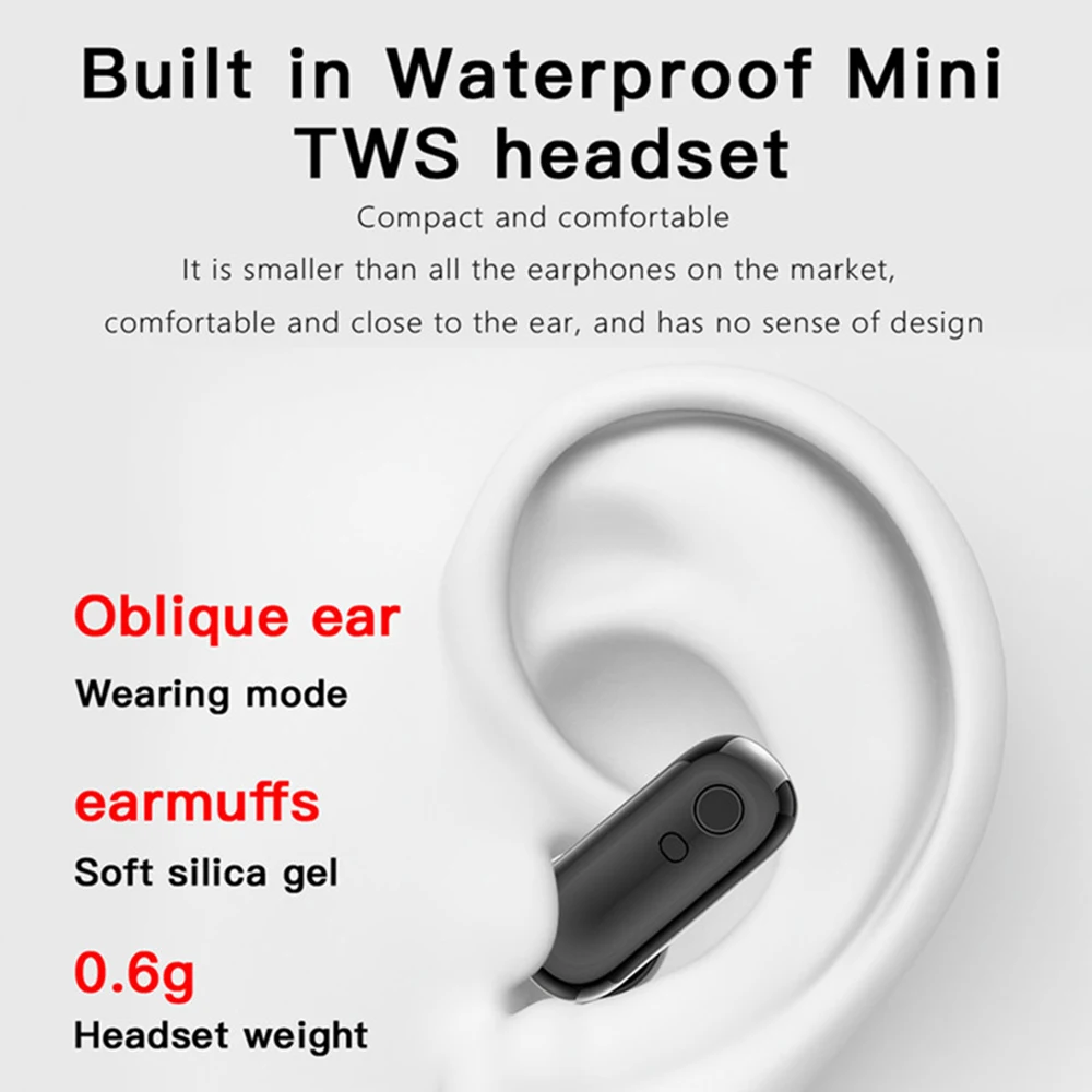 Умные часы 2 в 1 с наушниками-вкладышами MP3 фитнес-трекер функцией измерения