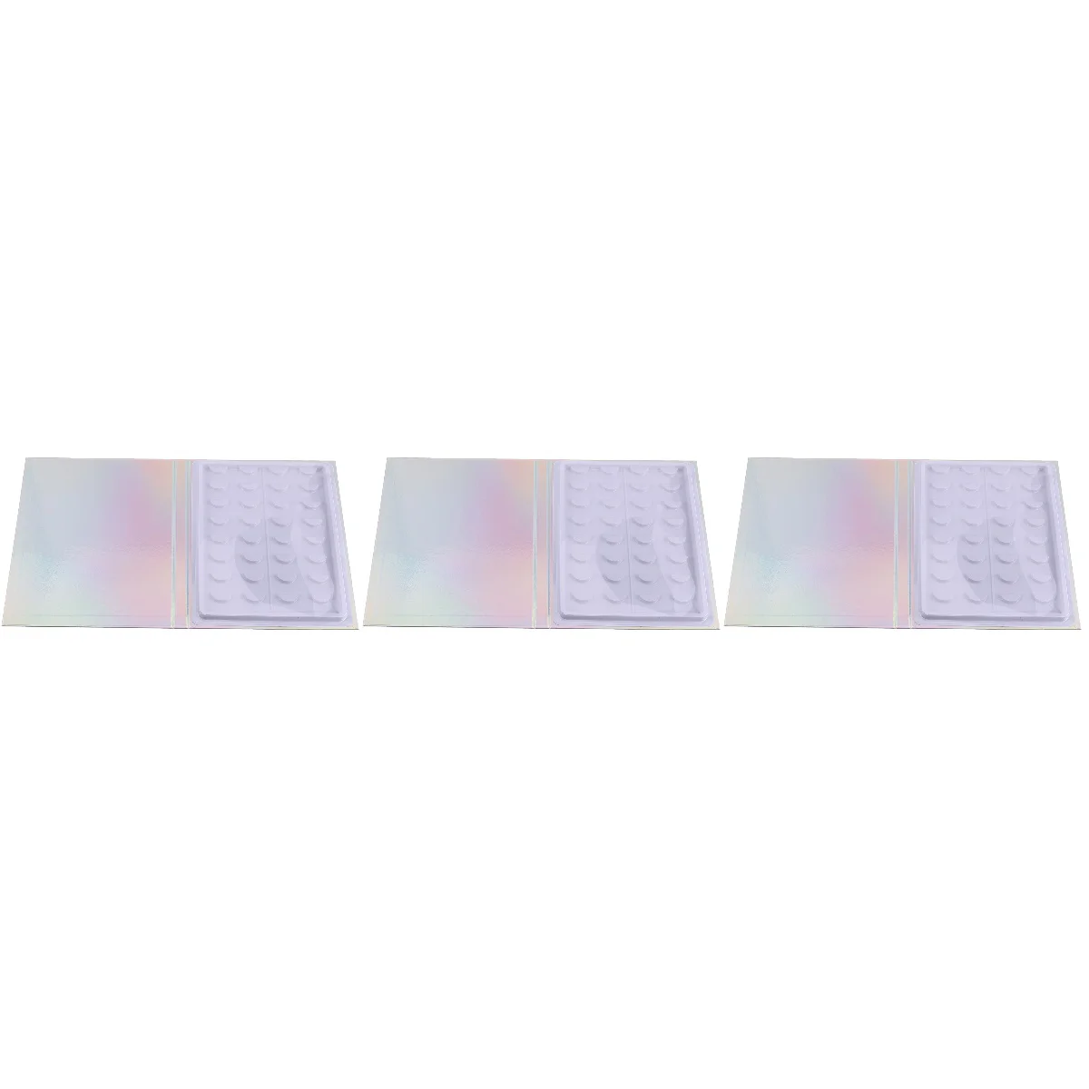

Eyelash Box Case Container Lash False Empty Makeup Glitter Eyelashes Display Holder Travel Packing Sample Storage Packaging