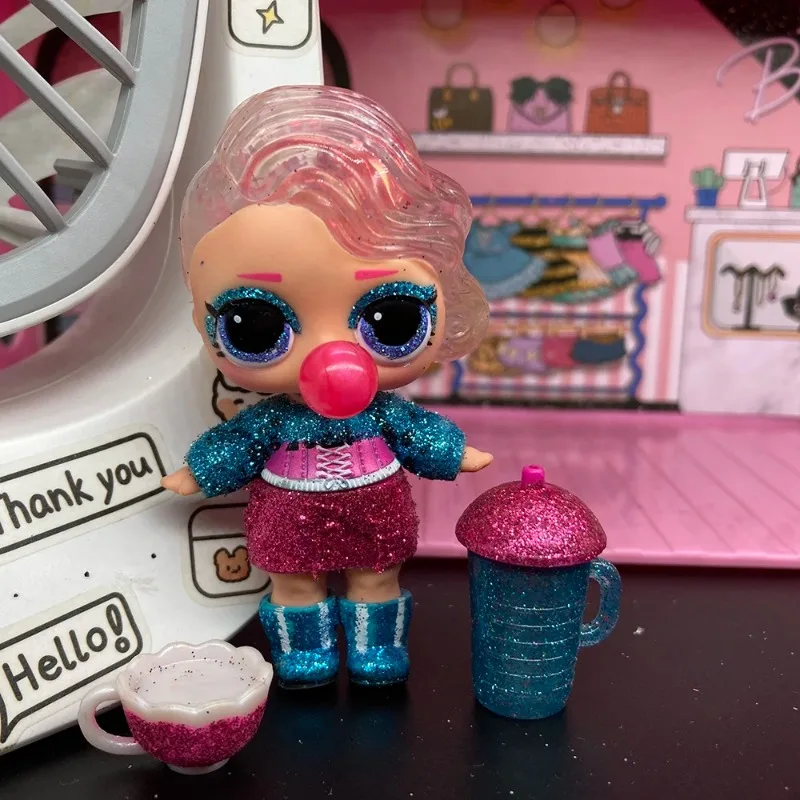 Мультяшная кукла MINISO 8 см комбинированные аксессуары для одежды игрушка сделай