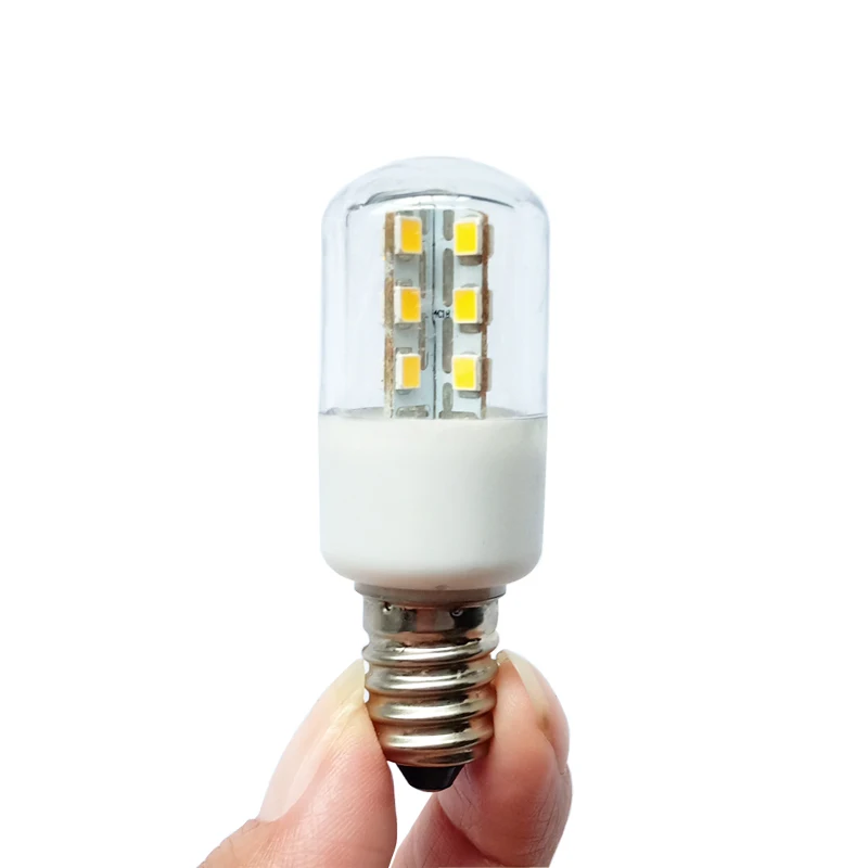 

E14 E12 LED Crystal Lamp Light Microwave Oven Light Bulb Freezer Lamp 110V 220V Oven Indicator Light