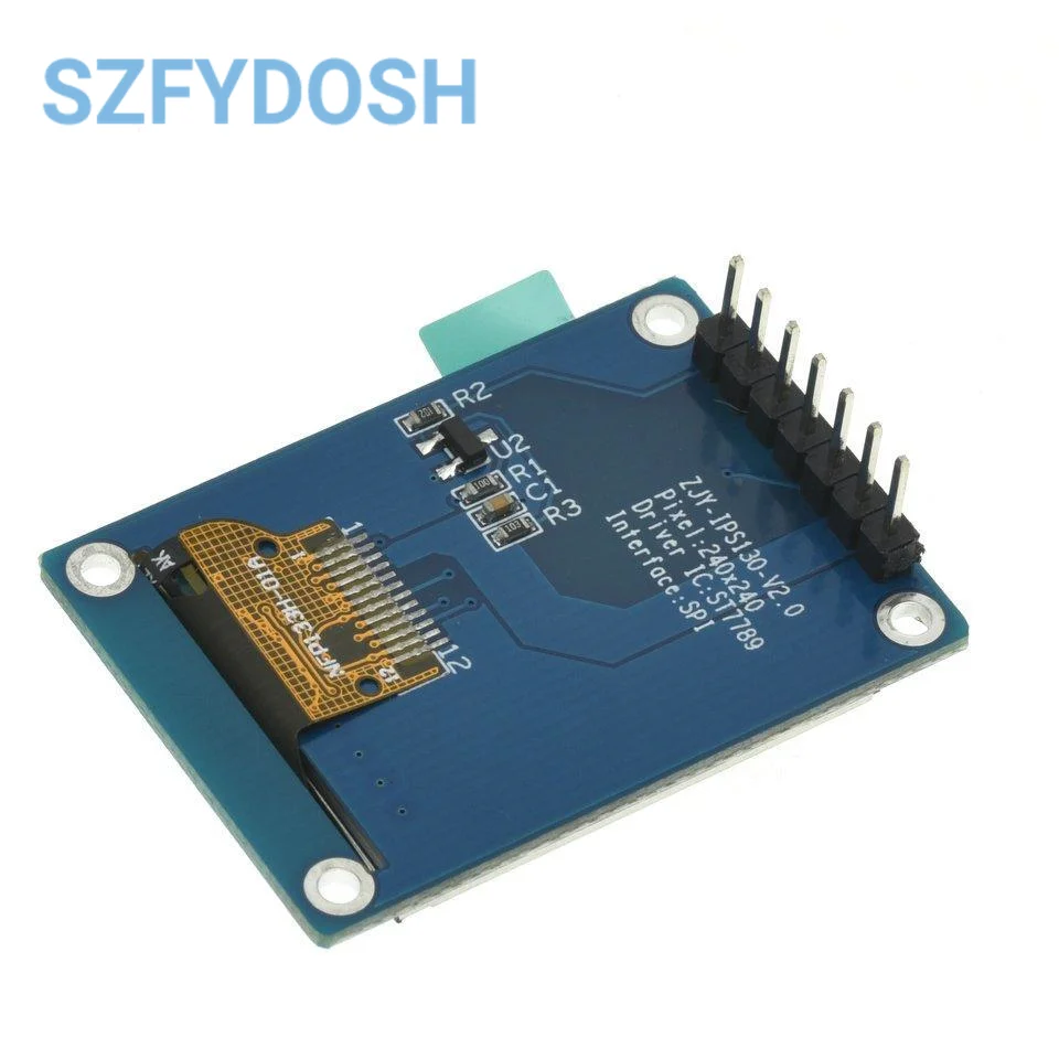 Светодиодный ЖК-дисплей ST7789 IPS HD TFT IC SPI Полноцветный Интерфейс для связи сделай