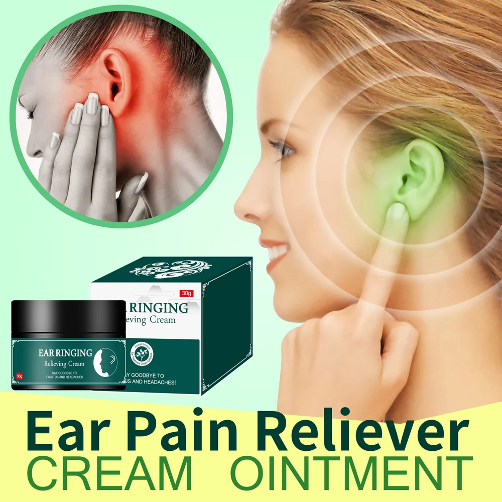 

Tinnitus Health Cream Relieve Ear Pain Tinnitus Treatment Health Care For Deafness Sore Ear Health Care
