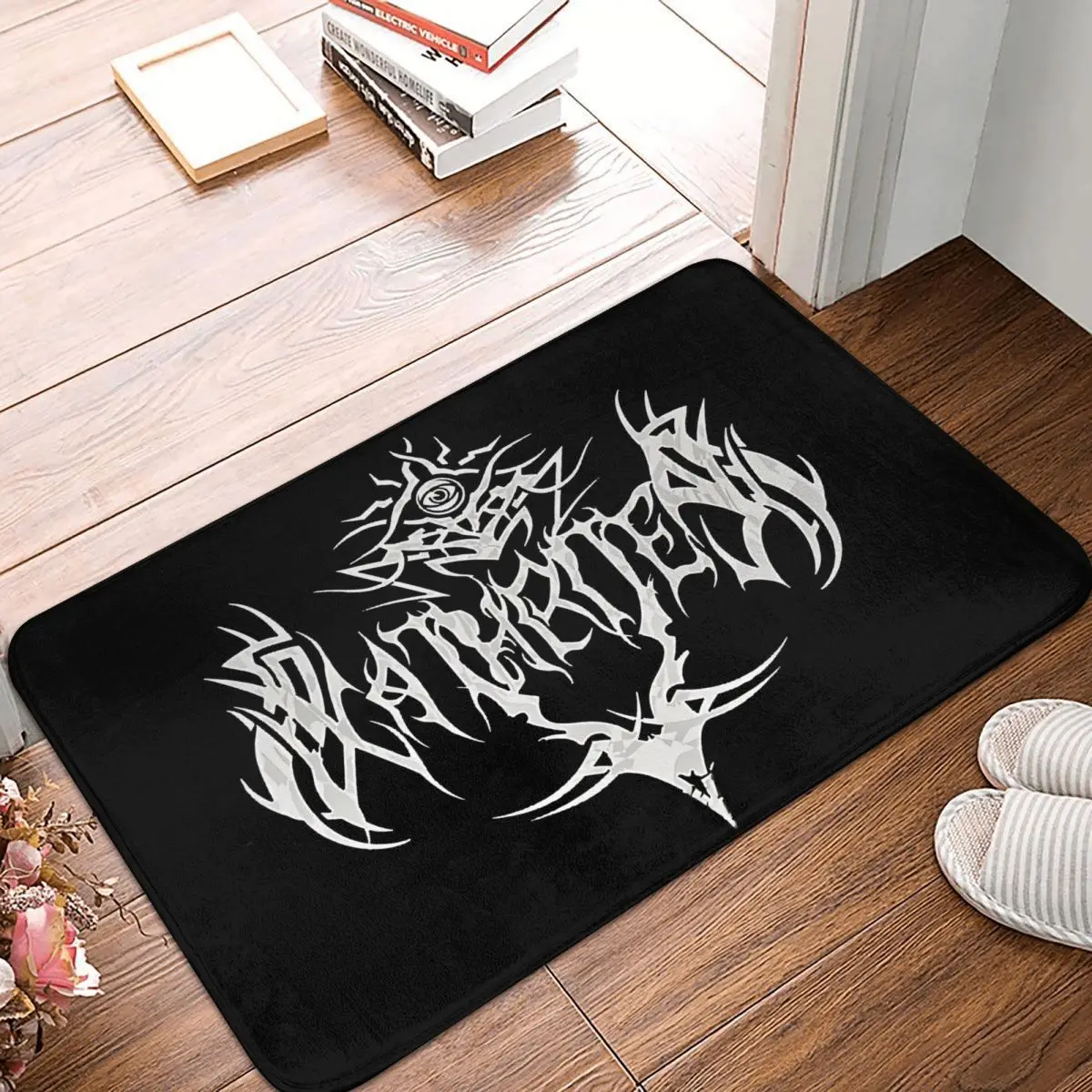 

Xathrites Merch Black Heavy Metal Bathroom Mat Rug Home Doormat Kitchen Carpet Entrance Door