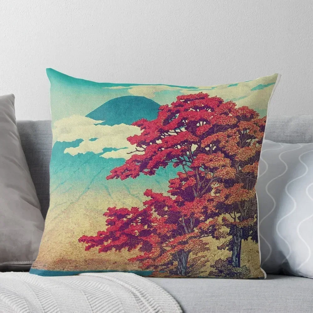 Новый год в Hisseii-природный ландшафт диванная подушка аниме подушки для дивана