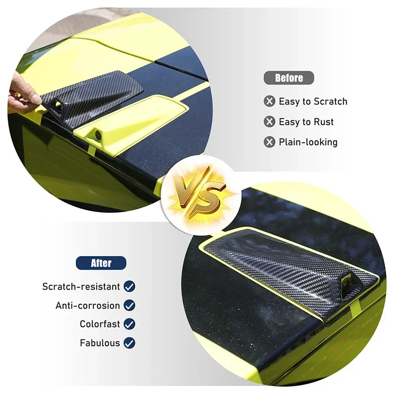 Задняя крышка автомобильной камеры заднего вида из углеродного волокна для Chevrolet