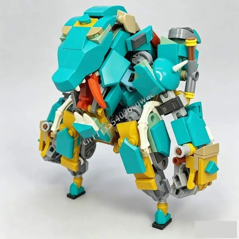 Фото НОВИНКА: Конструктор MOC «Научно-фантастический робот-воин» (393 детали) — развивающая игрушка-головоломка для самостоятельной сборки, креативный набор для творчества, подарок, строительные блоки №4