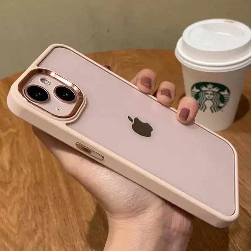 

10 шт./лот защитный противоударный чехол для iPhone 11 12 13 Pro Max прозрачный металлический чехол для объектива прозрачные чехлы