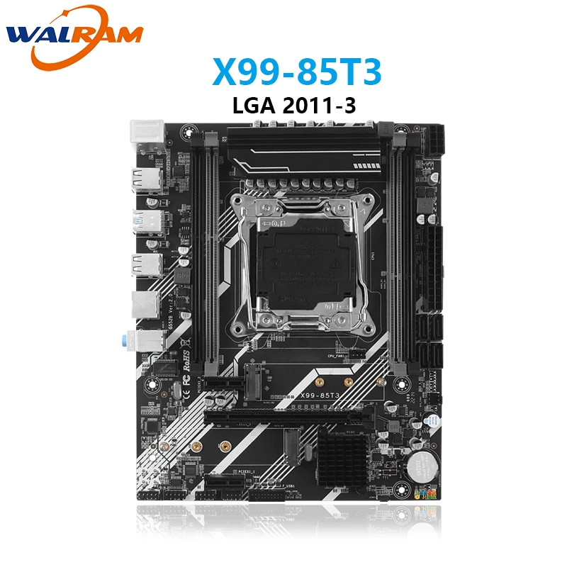 Материнская плата WAL RAM X99 LGA 2011-3 Xeon E5 V3 V4 процессор с двумя слотами M.2 NVME поддержка