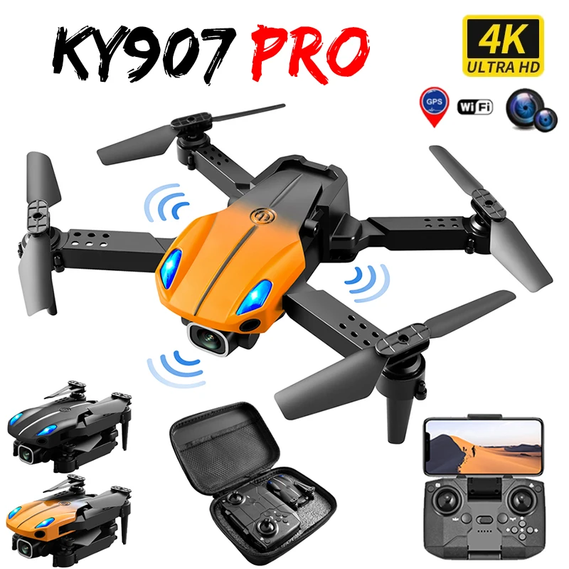 

Квадрокоптер KY907 Pro Mini Drone 4K с HD-камерой