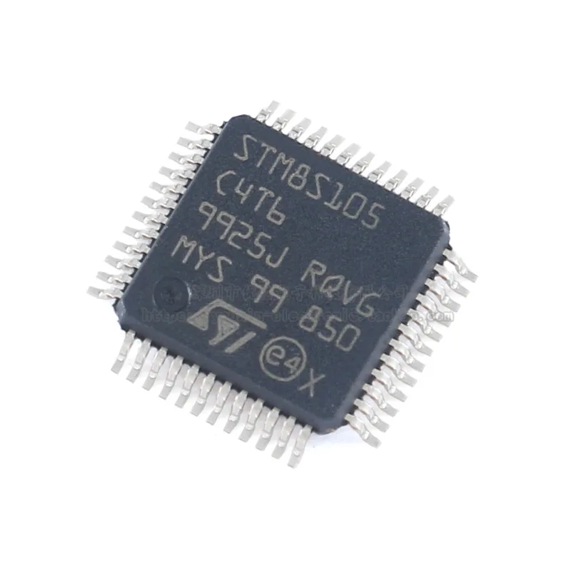 

Original STM8S105C4T6TR LQFP-48 16MHz/16KB Flash/8-bit Microcontroller-MCU