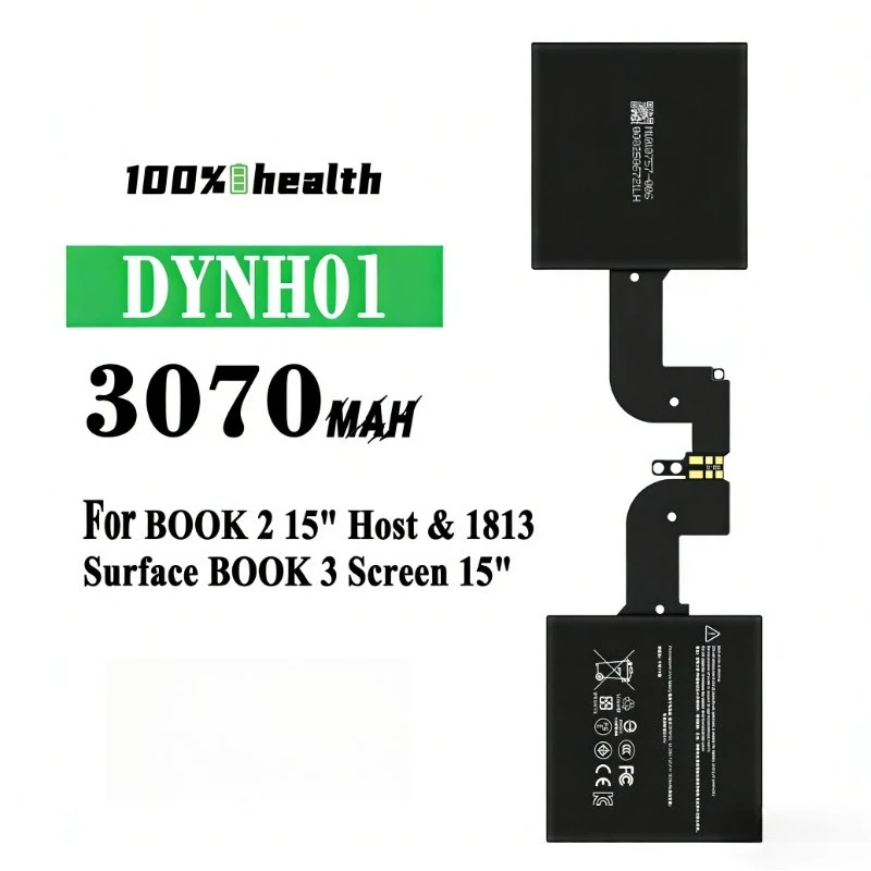 Фото Сменная батарея DYNH01 7.57V 3070mAh для планшета Microsoft Surface Book 2 15