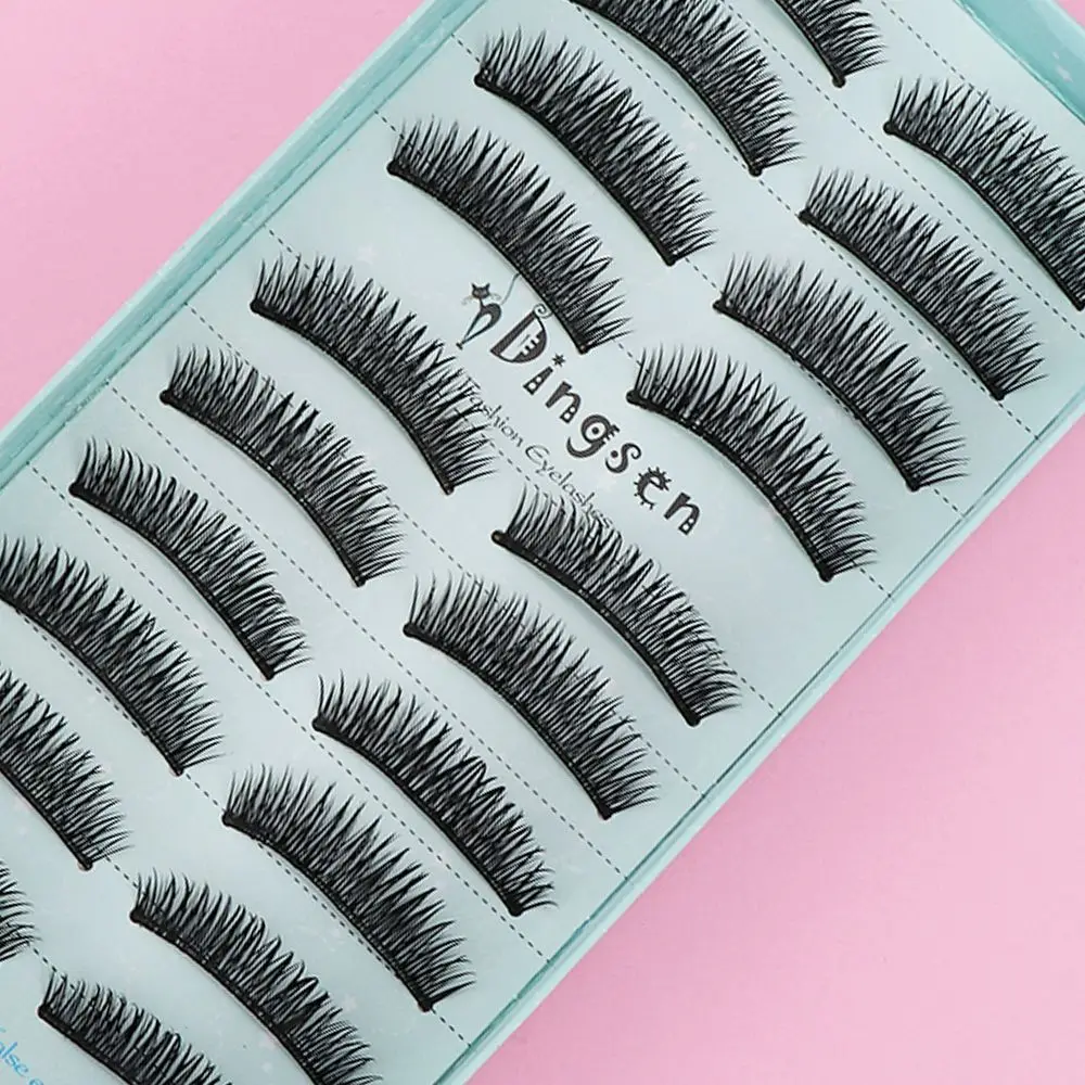 

Cross Thick Long Volume Handmade Extension Makeup Fake Eye Lashes False Eyelashes